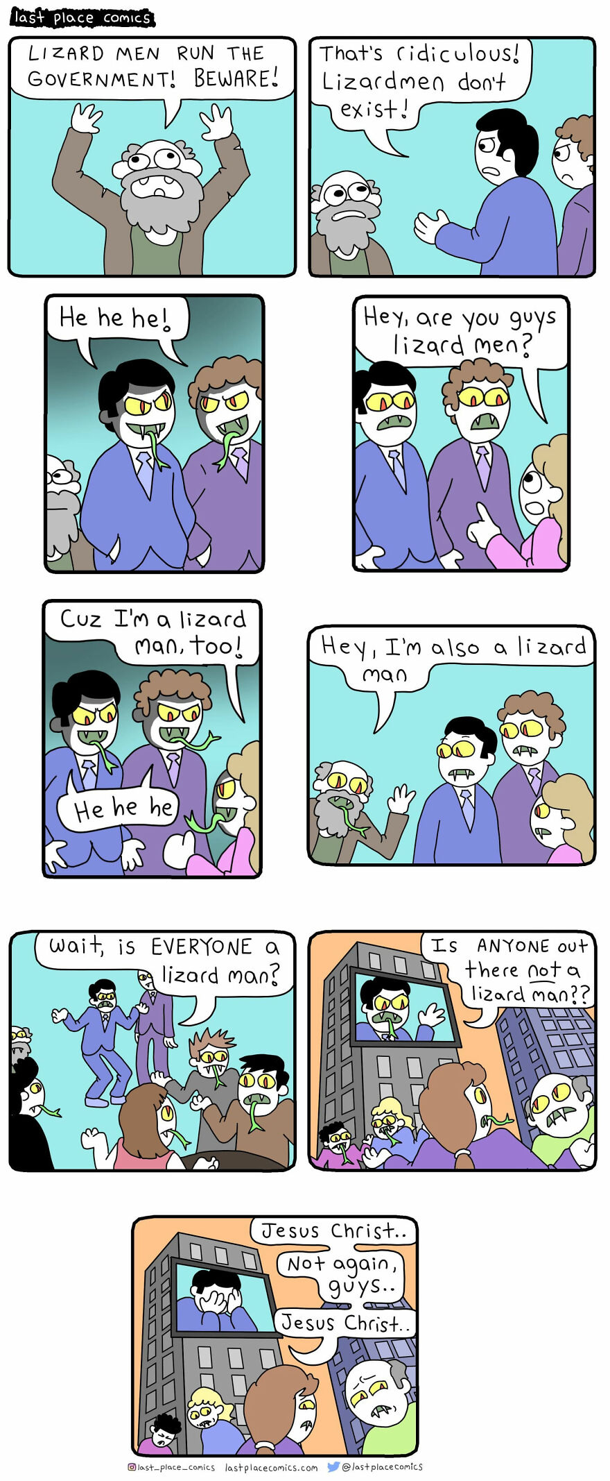 Artist Creates Comics With Absurd Twists And They Might Make You Laugh (29 New Pics)