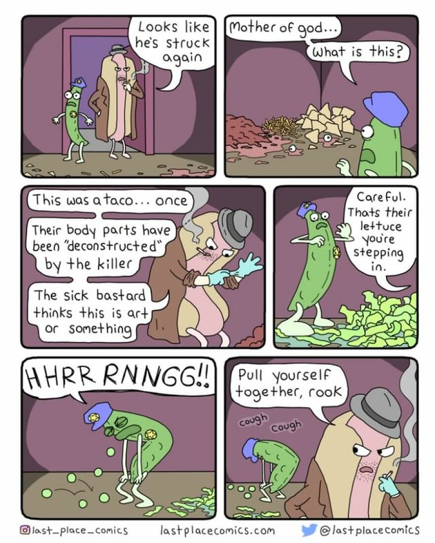 Artist Creates Comics With Absurd Twists And They Might Make You Laugh (29 New Pics)