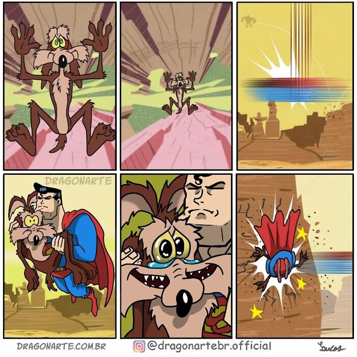 Artist Illustrates 34 Funny Situations Superheroes Face When No One's Watching (New Pics)