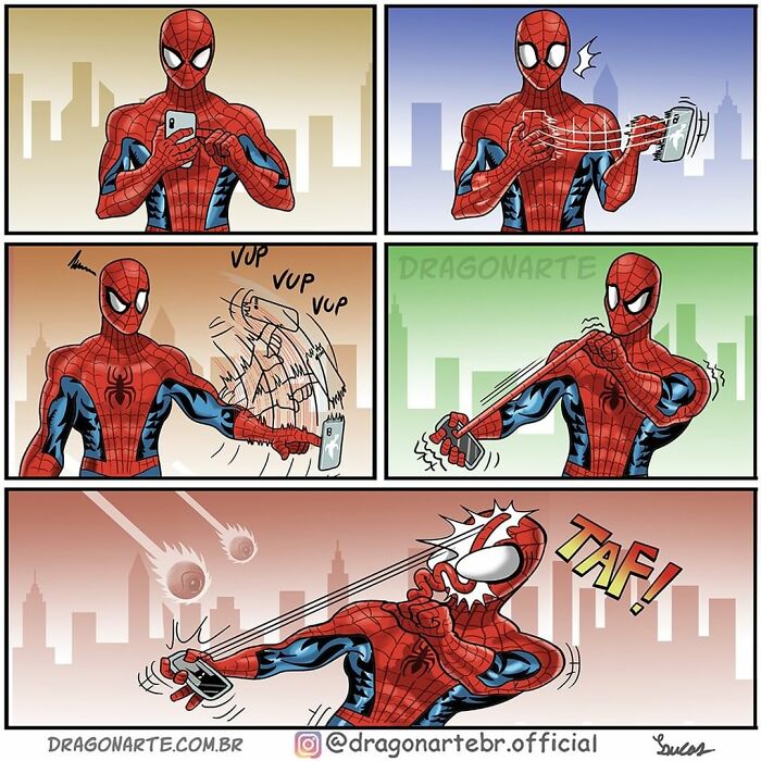 Artist Illustrates 34 Funny Situations Superheroes Face When No One's  Watching (New Pics) | Bored Panda