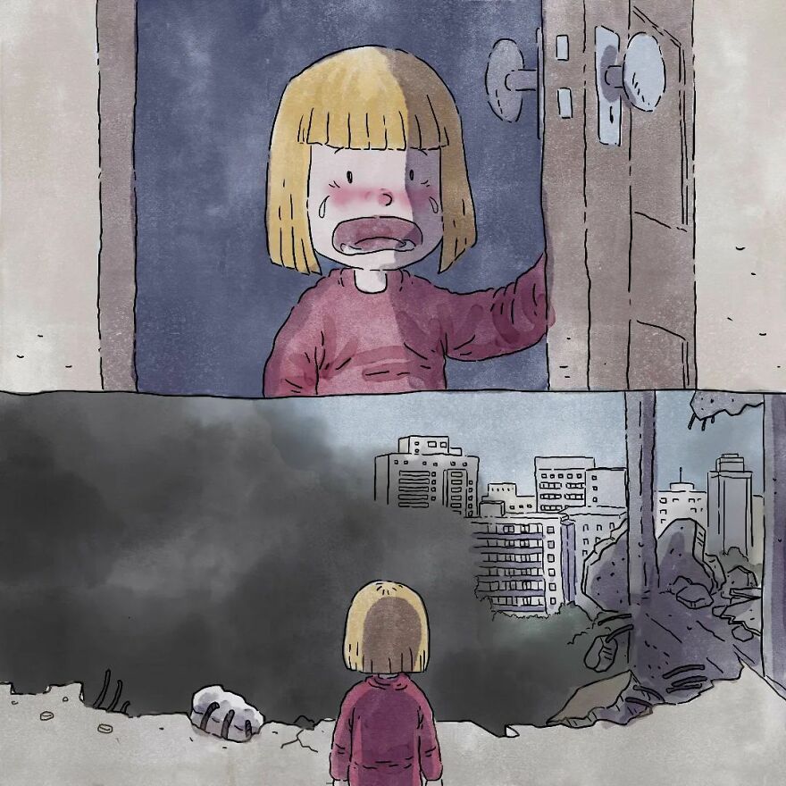 Brazilian Artist Creates Heartbreaking Comics Without Using A Single Word (7 New Illustrations)
