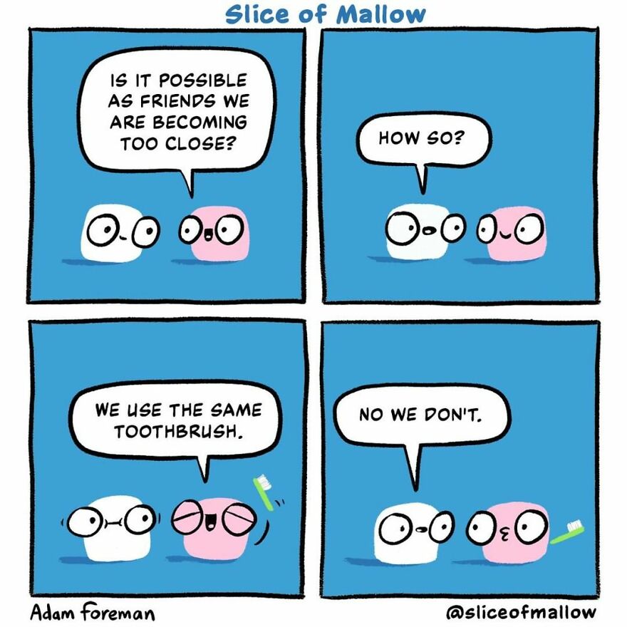 Artist Brings Marshmallows To Life In Very Fun And Relatable Comics