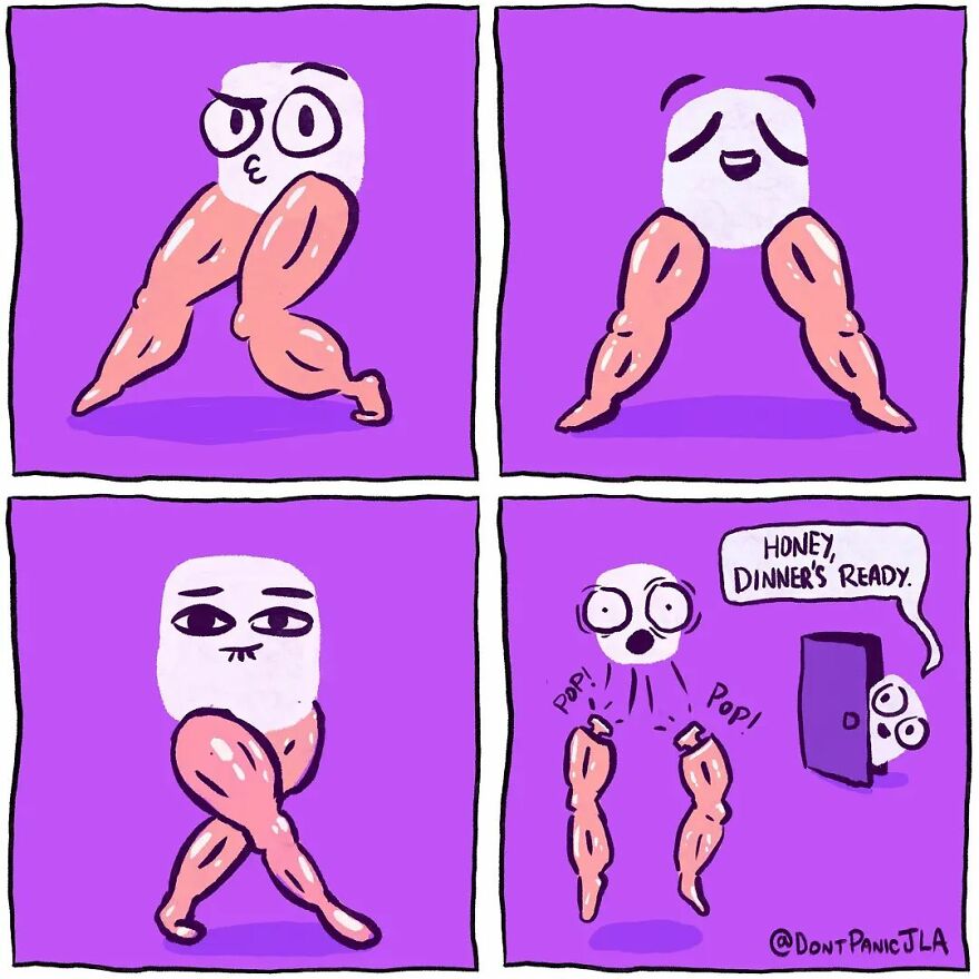 Artist Brings Marshmallows To Life In Very Fun And Relatable Comics