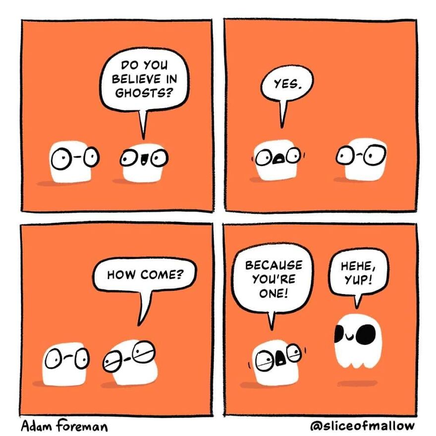 Artist Brings Marshmallows To Life In Very Fun And Relatable Comics