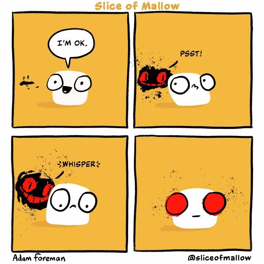 Artist Brings Marshmallows To Life In Very Fun And Relatable Comics