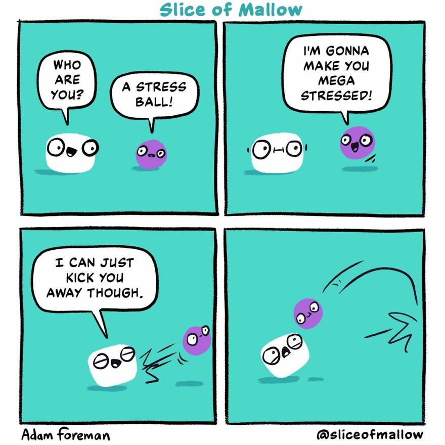 Artist Brings Marshmallows To Life In Very Fun And Relatable Comics