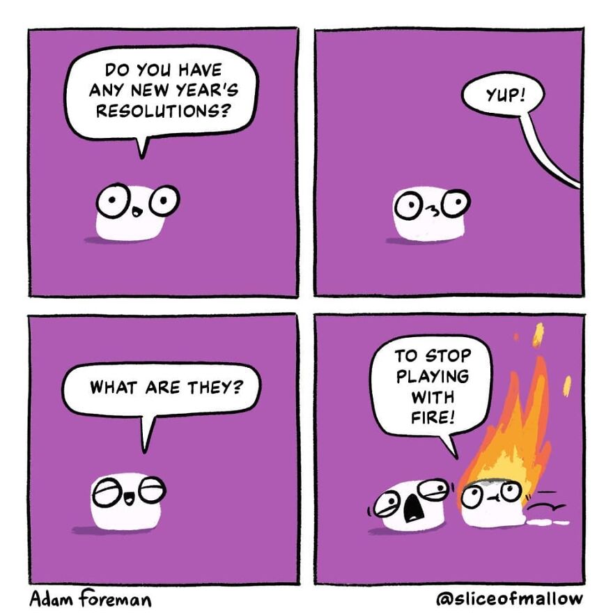 Artist Brings Marshmallows To Life In Very Fun And Relatable Comics