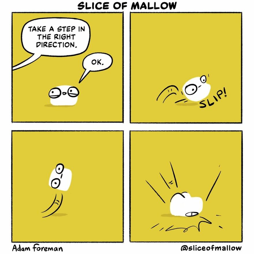 Artist Brings Marshmallows To Life In Very Fun And Relatable Comics