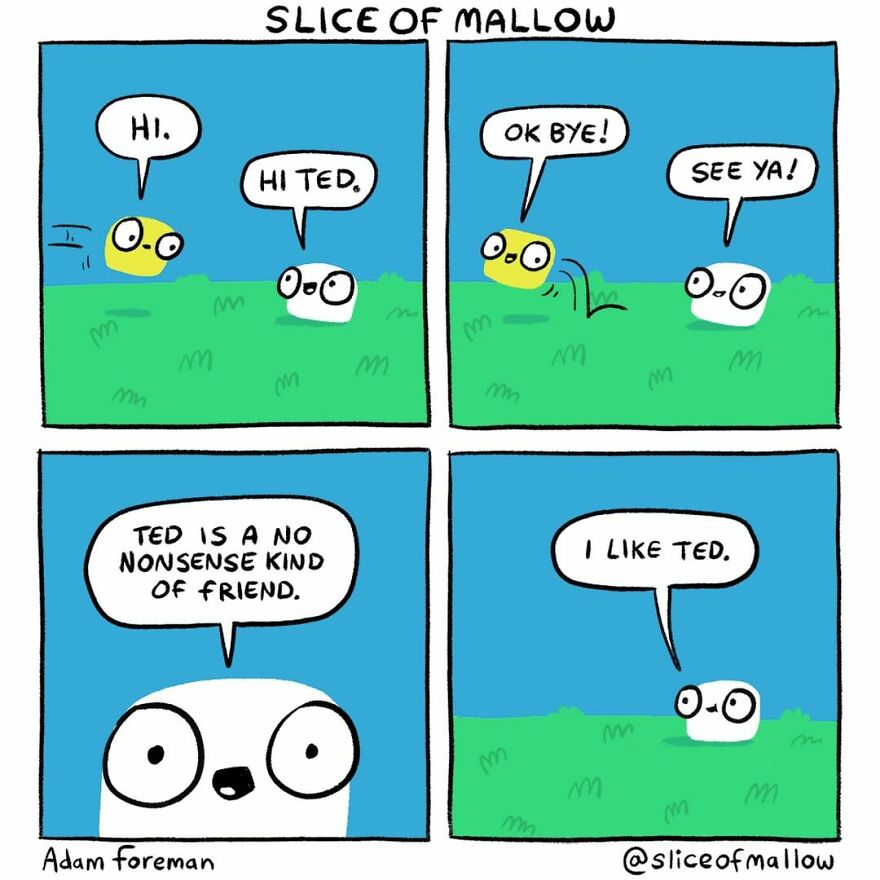 Artist Brings Marshmallows To Life In Very Fun And Relatable Comics