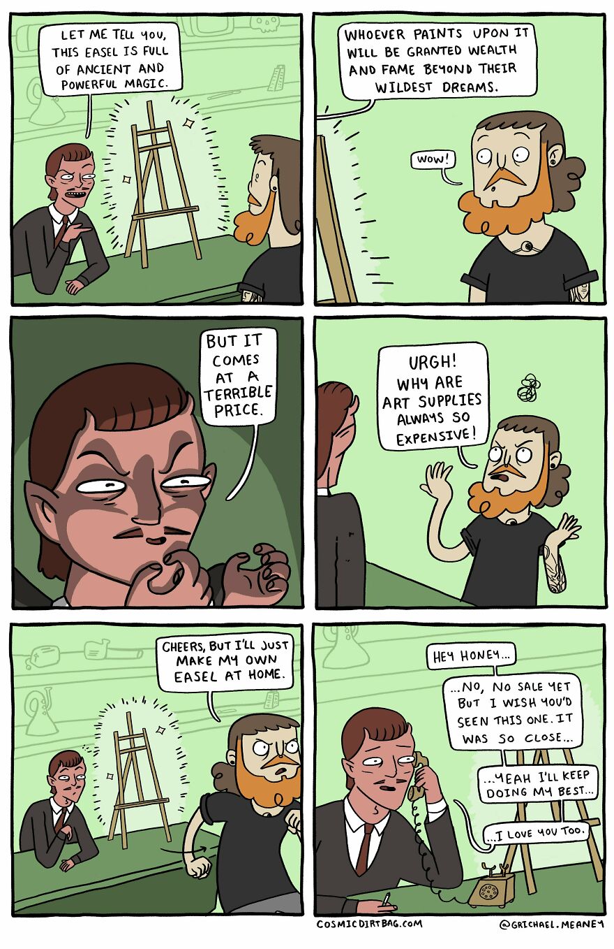 Artist Creates Dark Stories With Twisted Endings The Kind You Don't See Often