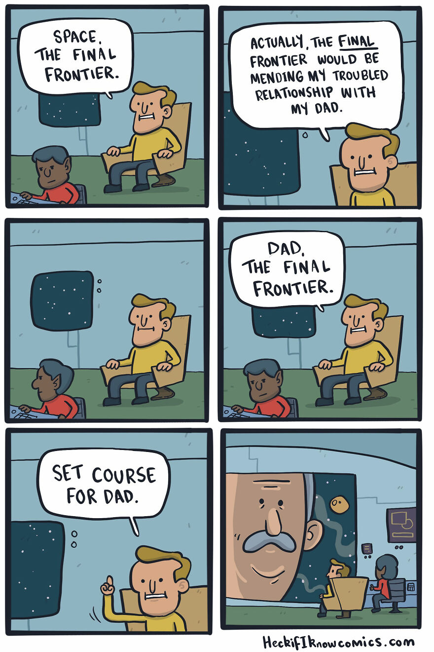 Artist Shows In Hilarious Comics The Absurdity Of Our Lives