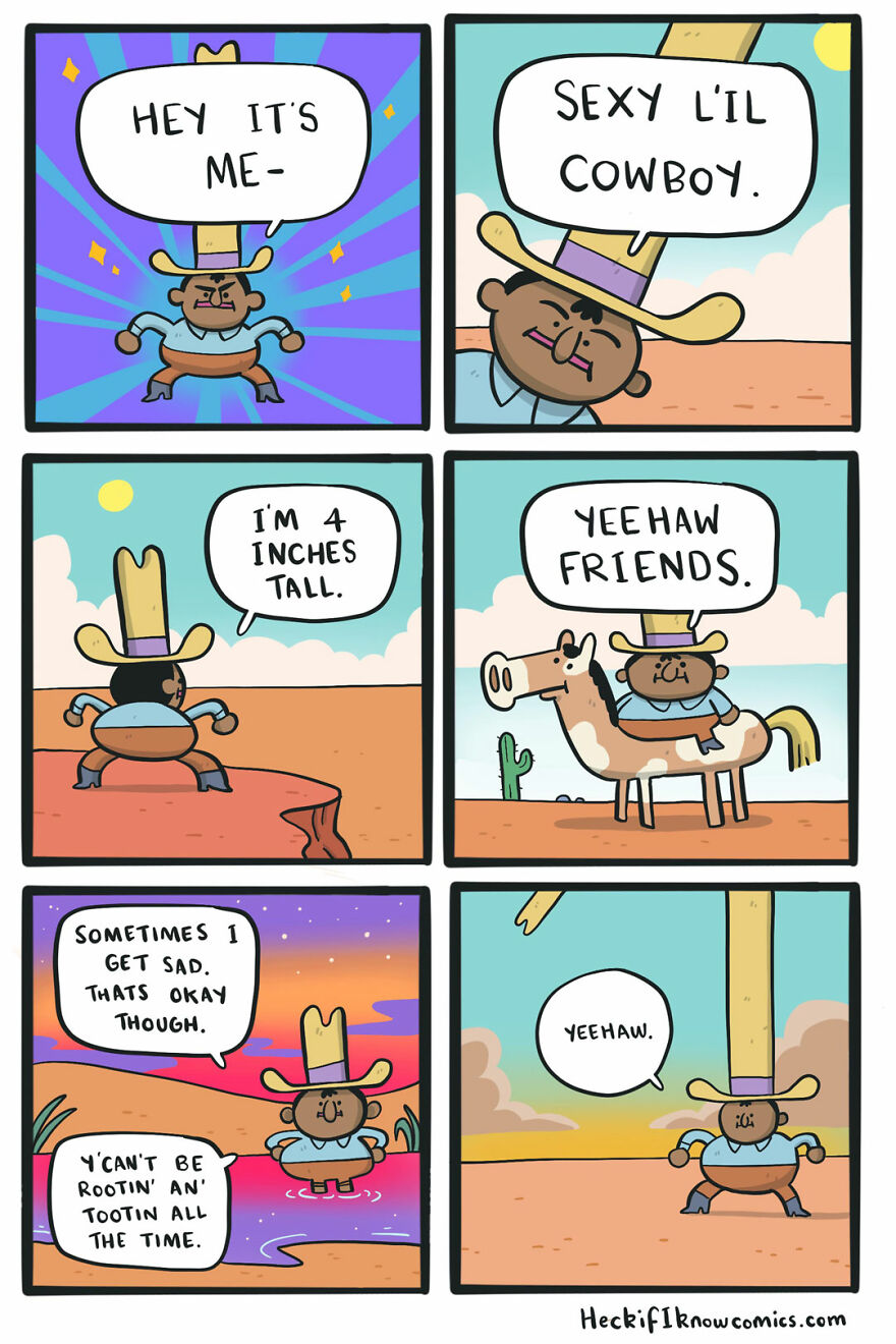 Artist Shows In Hilarious Comics The Absurdity Of Our Lives