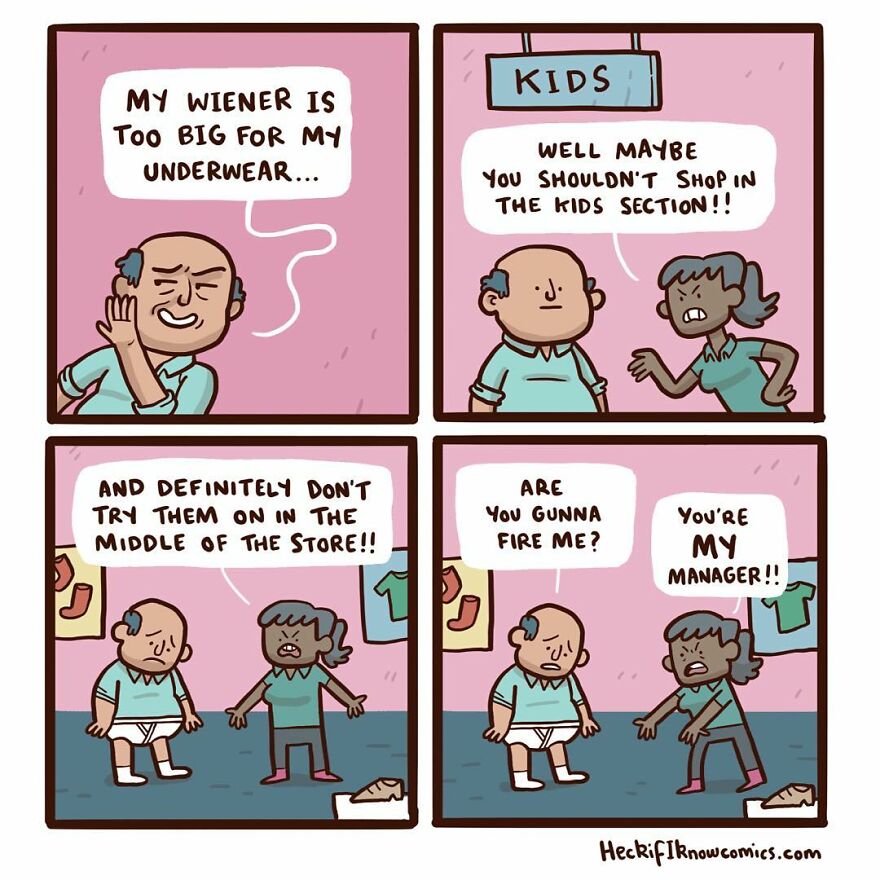 Artist Shows In Hilarious Comics The Absurdity Of Our Lives