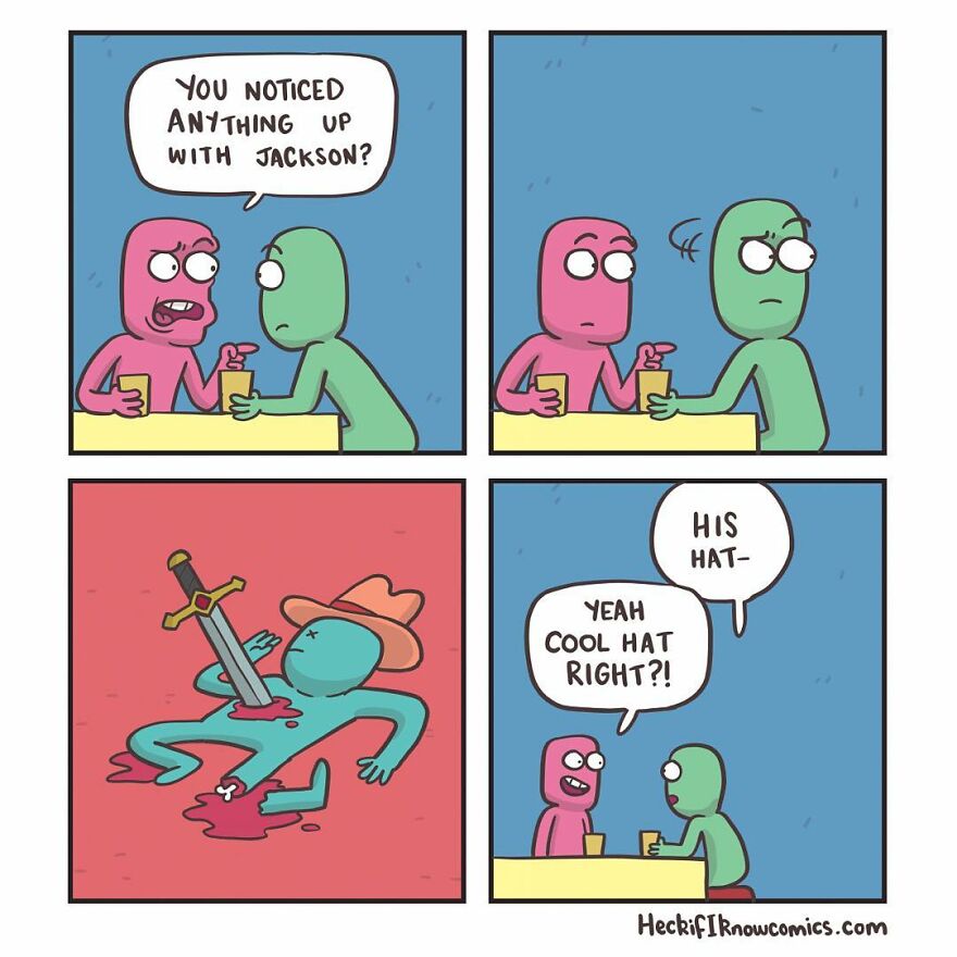 Artist Shows In Hilarious Comics The Absurdity Of Our Lives