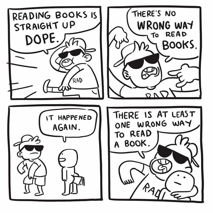 Artist Shows In Hilarious Comics The Absurdity Of Our Lives