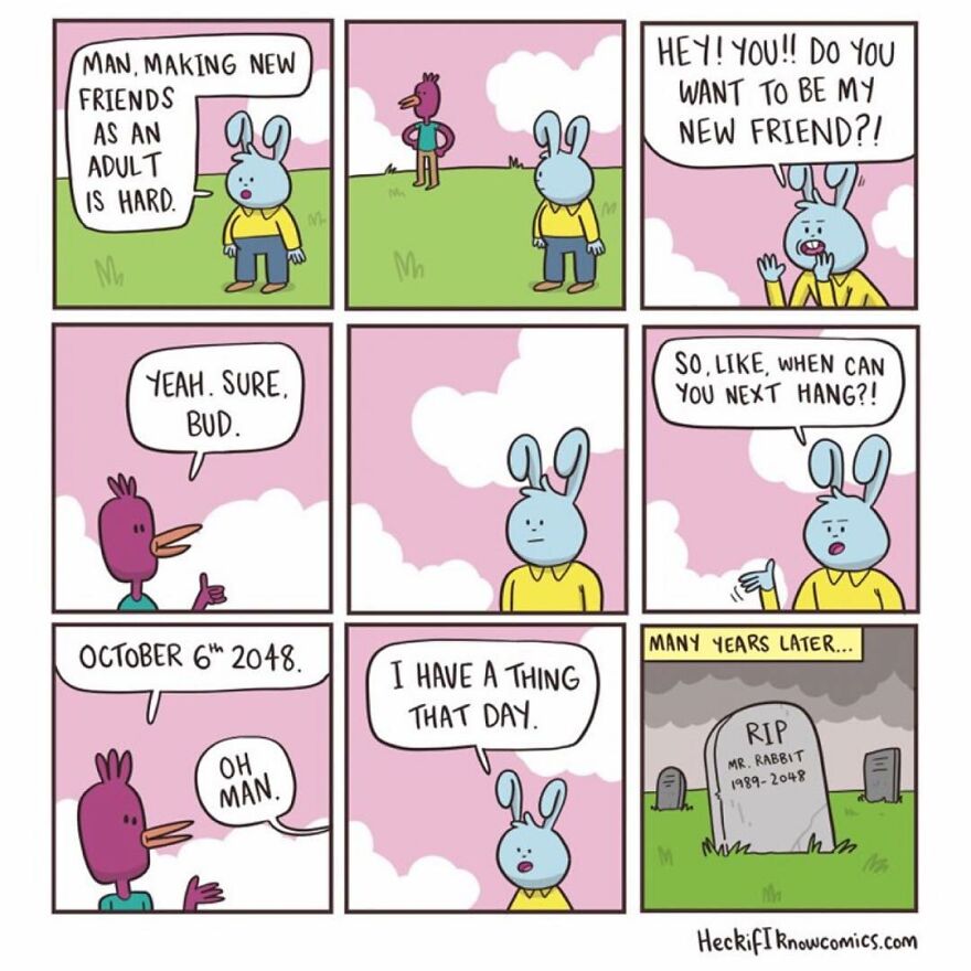 Artist Shows In Hilarious Comics The Absurdity Of Our Lives