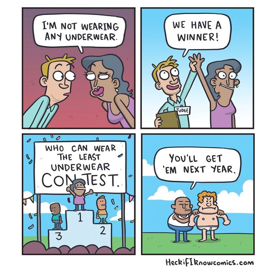 Artist Shows In Hilarious Comics The Absurdity Of Our Lives