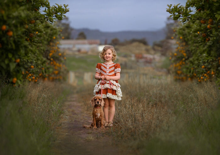 I Took Magical Pictures Of Kids And Their Pets (7 Pics)