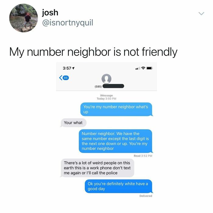 I’ve Always Wanted To Meet My Number Neighbor