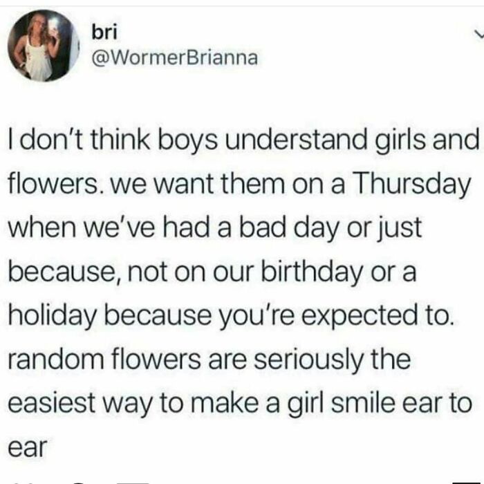 Why Do Yall Like Flowers So Much ?