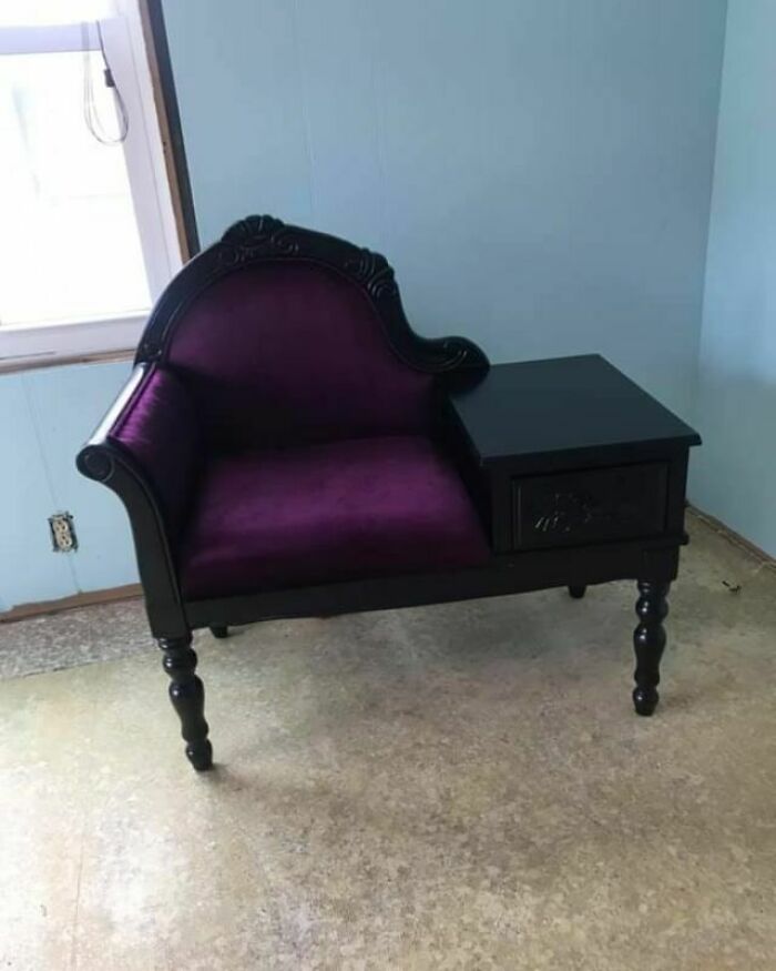 "My Beautiful Find On The Facebook Marketplace! 💜 I Could Not Love It More!"