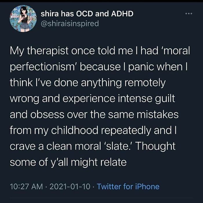 It’s Tough When Your Moral Compass Is Strong And You’re An Over Thinker.
“Being Traumatized Is Not Just An Issue Of Being Stuck In The Past, It’s Just As Much A Problem As Not Being Fully Alive Here In The Present.” - @bessel_van
who Can Relate?
@thebraintickle
•
twitter/Shiraisinspired
.
.
.
.
.
#morals #anxietyproblems #moralcompass #mentalhealthawarenessmonth💚 #childhoodtrauma #traumarecovery #traumaresponse #overthinking #dogoodonly #dontbeatyourselfup #asafeplaceinsideyourhead