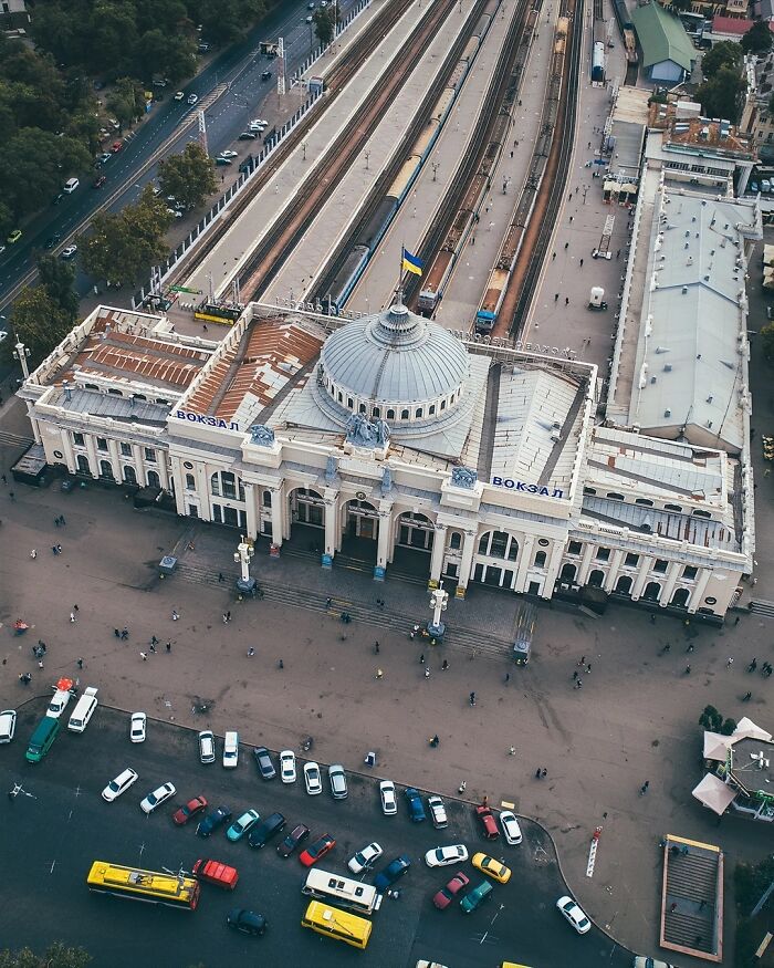 The Railway Station Of Odessa