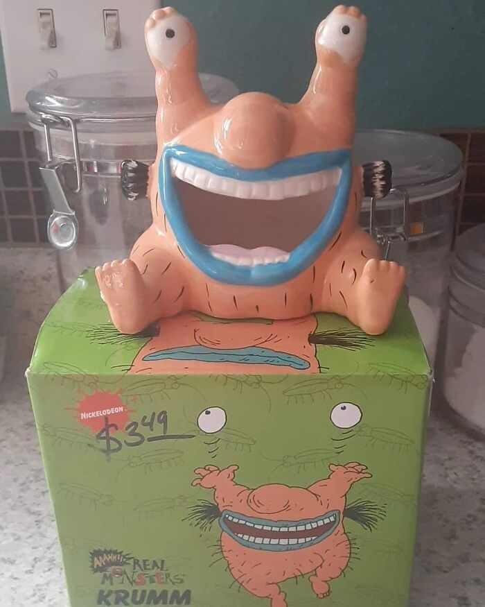 "This Is It. My Life Has Peaked. I Found This Krumm New In Box At Goodwill In Redding, Ca For $3.49. I'm So Excited!"