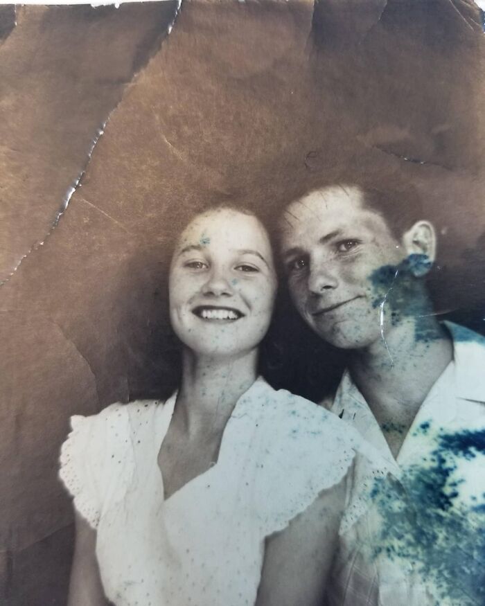 My Favorite Picture Of My Grandma & Grandpa. Taken The Summer After Their High School Graduation In 1950