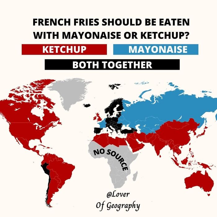 This Post Shows How People Around The World Prefer Their French Fries To Be Eaten