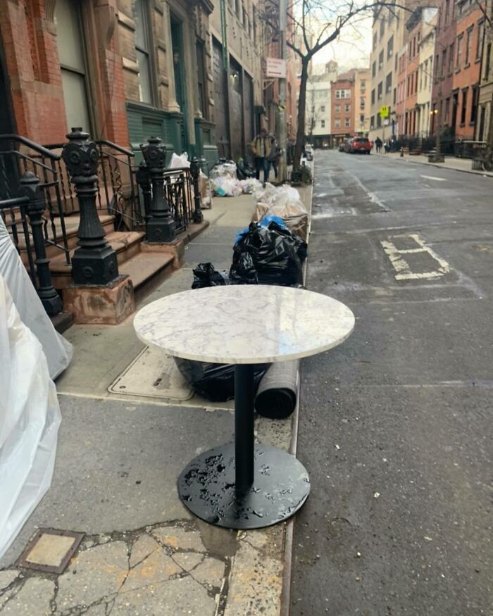 You Unfortunately Don’t Get The Adorable Street With This Adorable Table. Outside 23 Leroy St