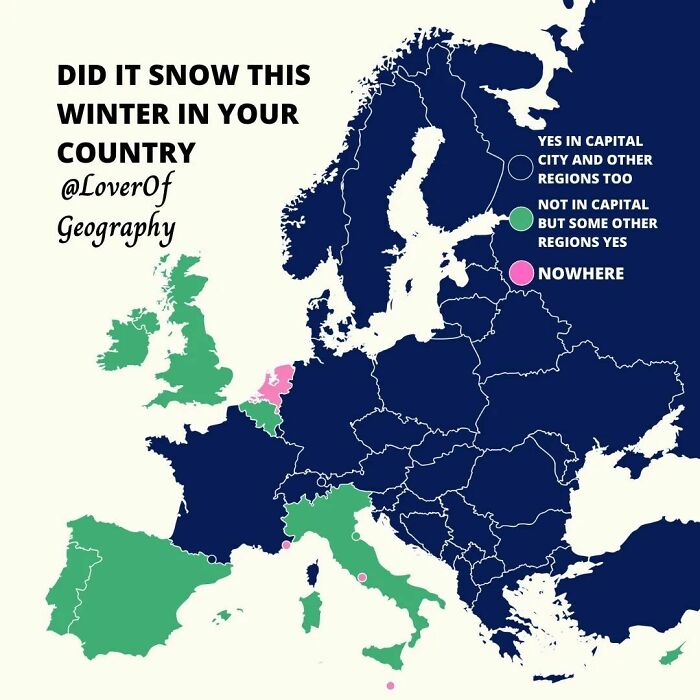 This Post Shows Some Uninteresting Fact About This Winter In Europe