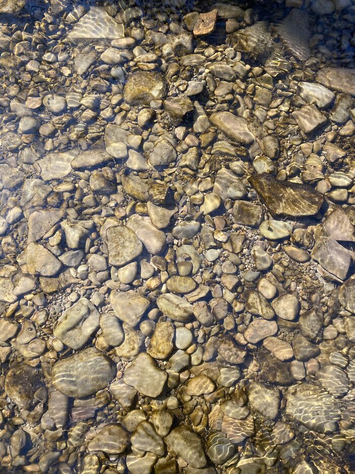 Video Game Looking Water. Took A Pic On A Walk