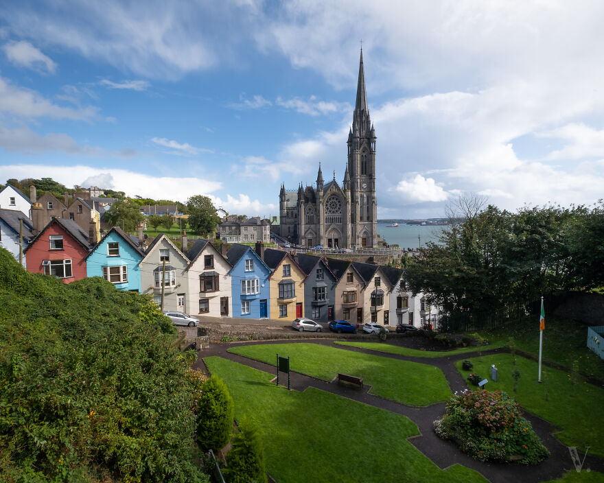 Famous St. Colman's Cathedral In Ireland