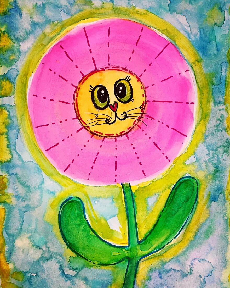 I Drew A Flower Every Day For A Year, And Here Are 40 Of My Best Works