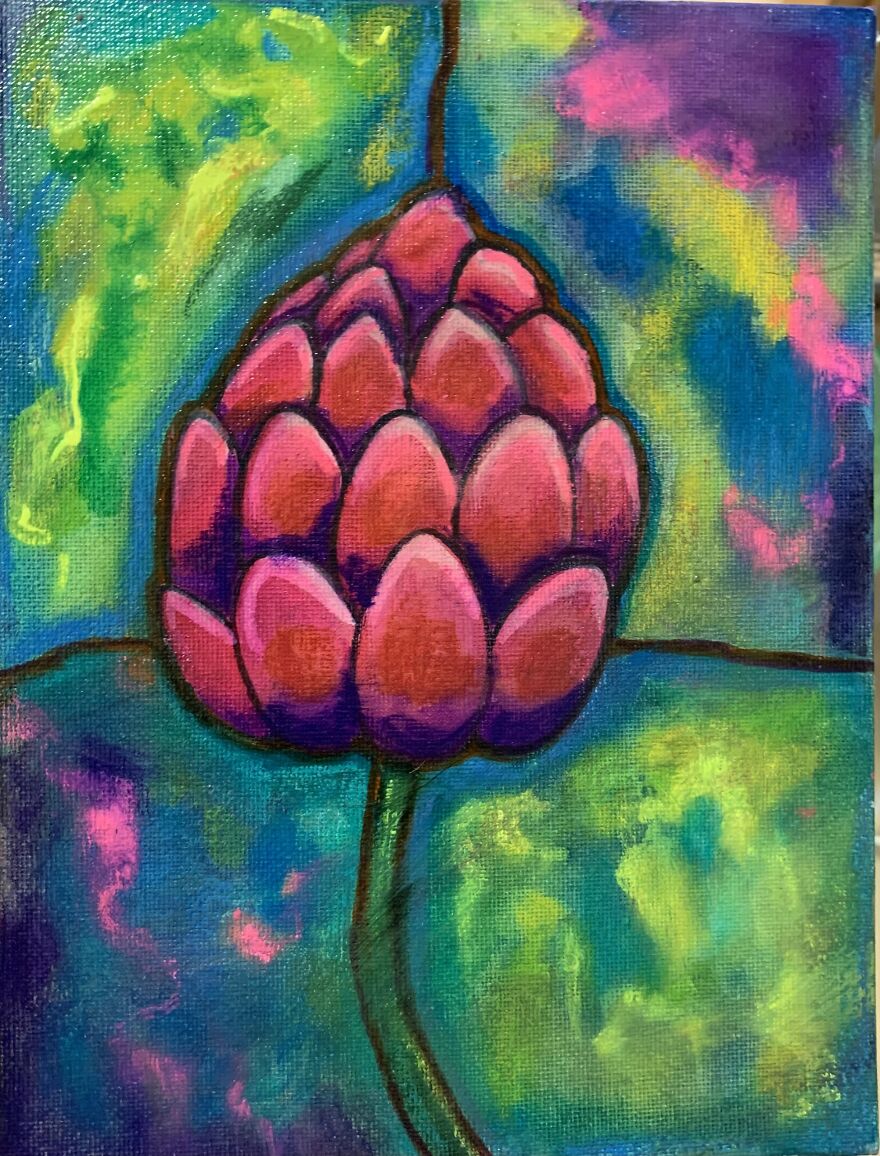 I Drew A Flower Every Day For A Year, And Here Are 40 Of My Best Works