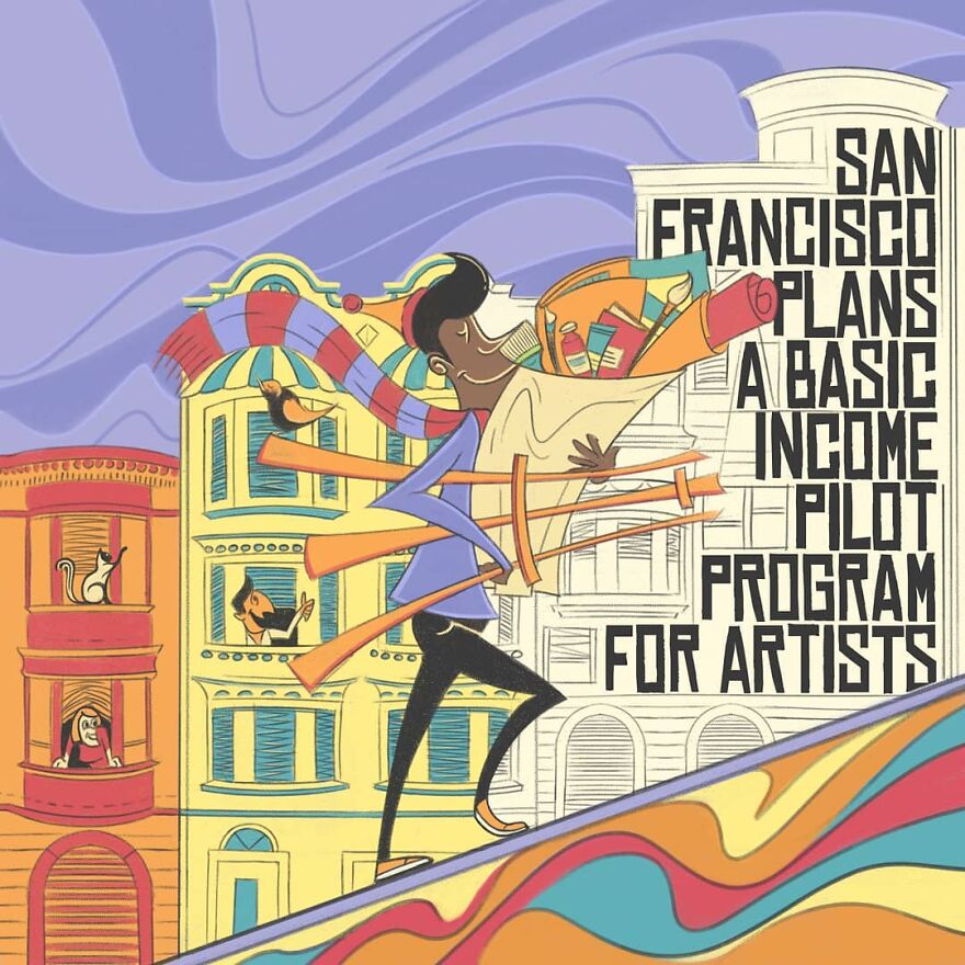 For The Past Two Years I Illustrated The Good News That Cannot Be Photographed. Here's 30 Of Them.