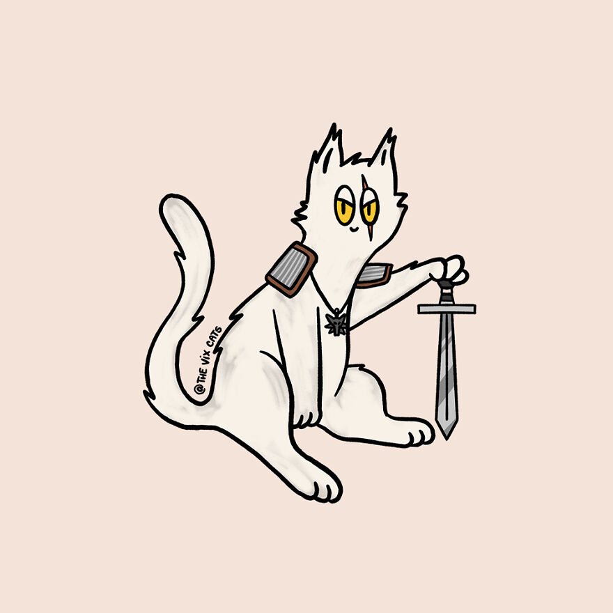 I Began Drawing Illustrations Of My Two Lovely Cats After I Got A Second Cat, Here's How It Went (21 Pics) I Began Drawing Illustrations Of My Two Lovely Cats After I Got A Second Cat, Here's How It Went (21 Pics)