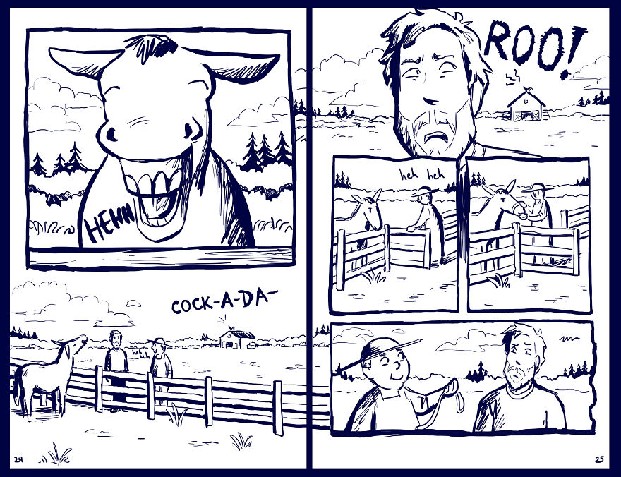 We Made A Comic: Horace The Mule