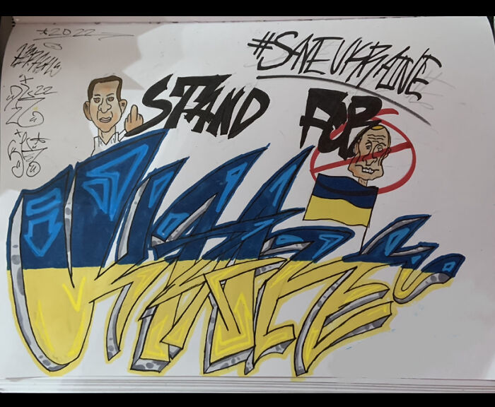 I Made A Graffiti Sketch