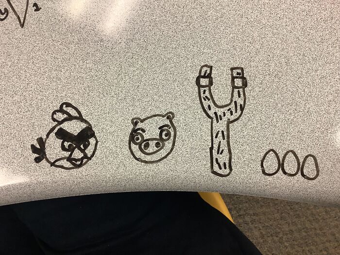 Bored During Math Class