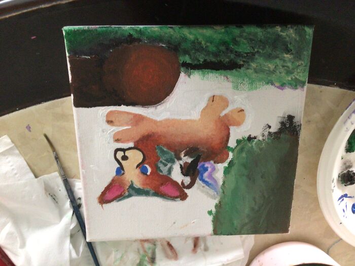 Going To Be A Fairy Riding A Corgi