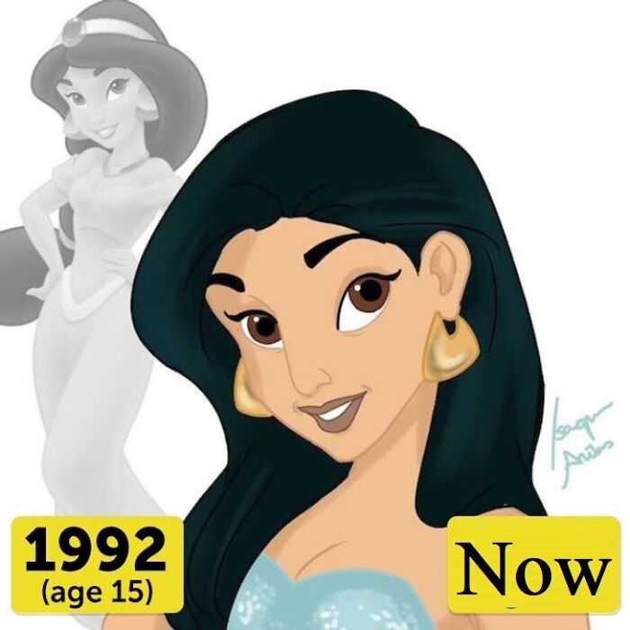 How 8 Disney Princesses Would Look Like If They Were Present Today