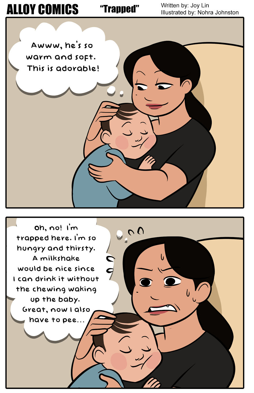 I Capture My Marriage And Parenting Problems In 50 Honest Comics (New Pics)