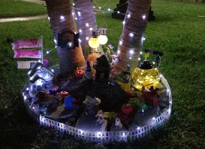 I Created A Mini Gnome Garden With Monthly Themes For My Bunny I Created A Mini Gnome Garden With Monthly Themes For My Bunny