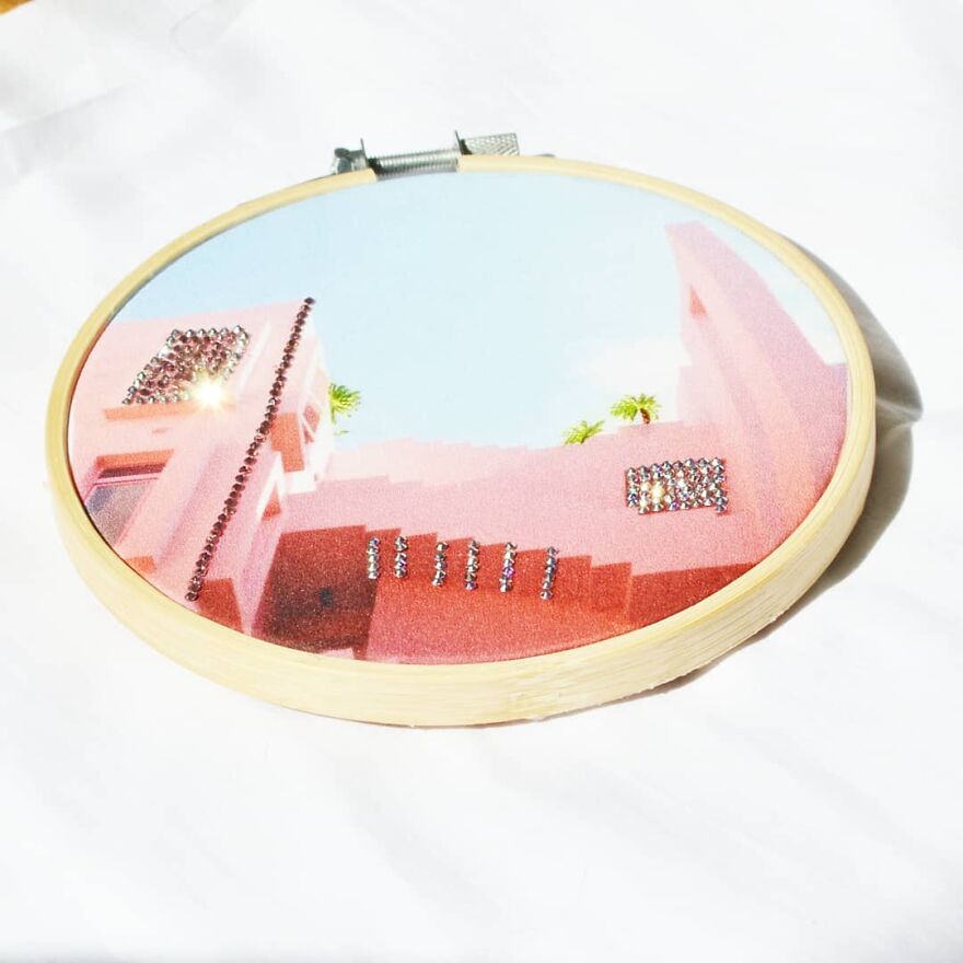 I Mix Embroidery With Printed Fabrics