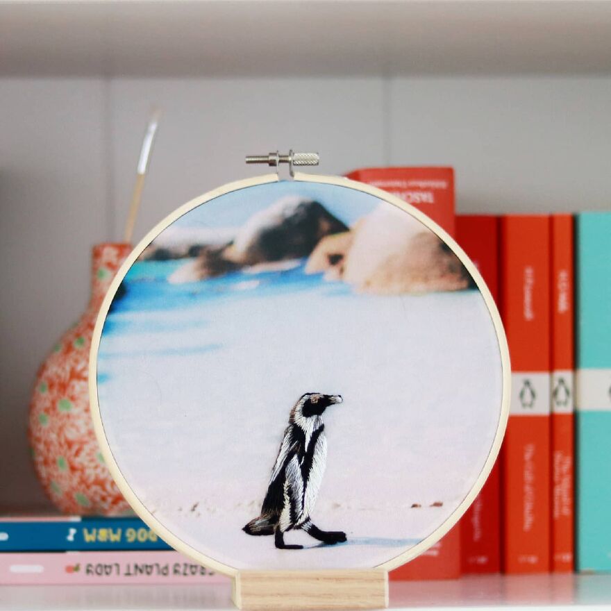 I Mix Embroidery With Printed Fabrics