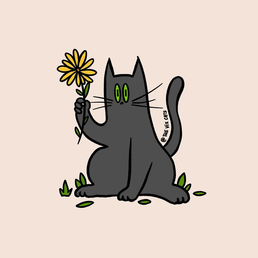 I Began Drawing Illustrations Of My Two Lovely Cats After I Got A Second Cat, Here's How It Went (21 Pics) I Began Drawing Illustrations Of My Two Lovely Cats After I Got A Second Cat, Here's How It Went (21 Pics)