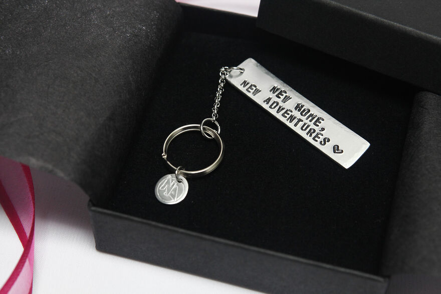 Personalized Quote Keychain