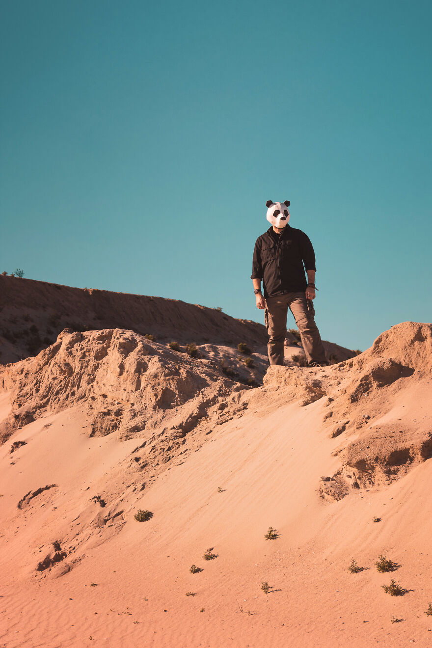 I Did A Photoshoot Inspired By Pandas And I Titled It “Pandapocalypse”